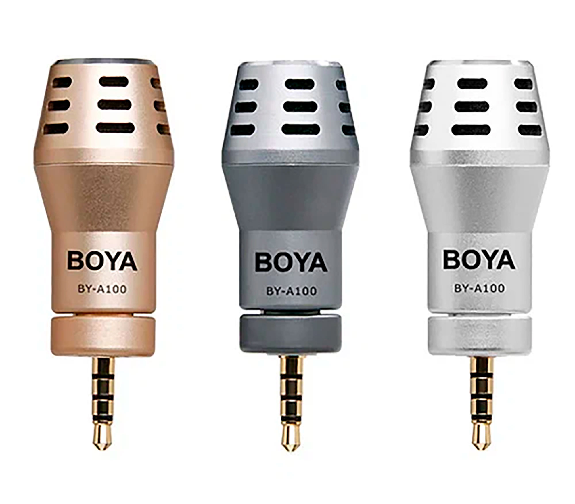 Микрофон Boya BY-A100, всенаправленный, моно, 3.5 мм TRRS