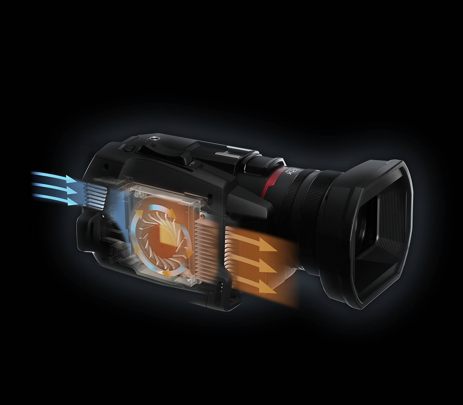 Видеокамера Panasonic HC-X1200, английское меню