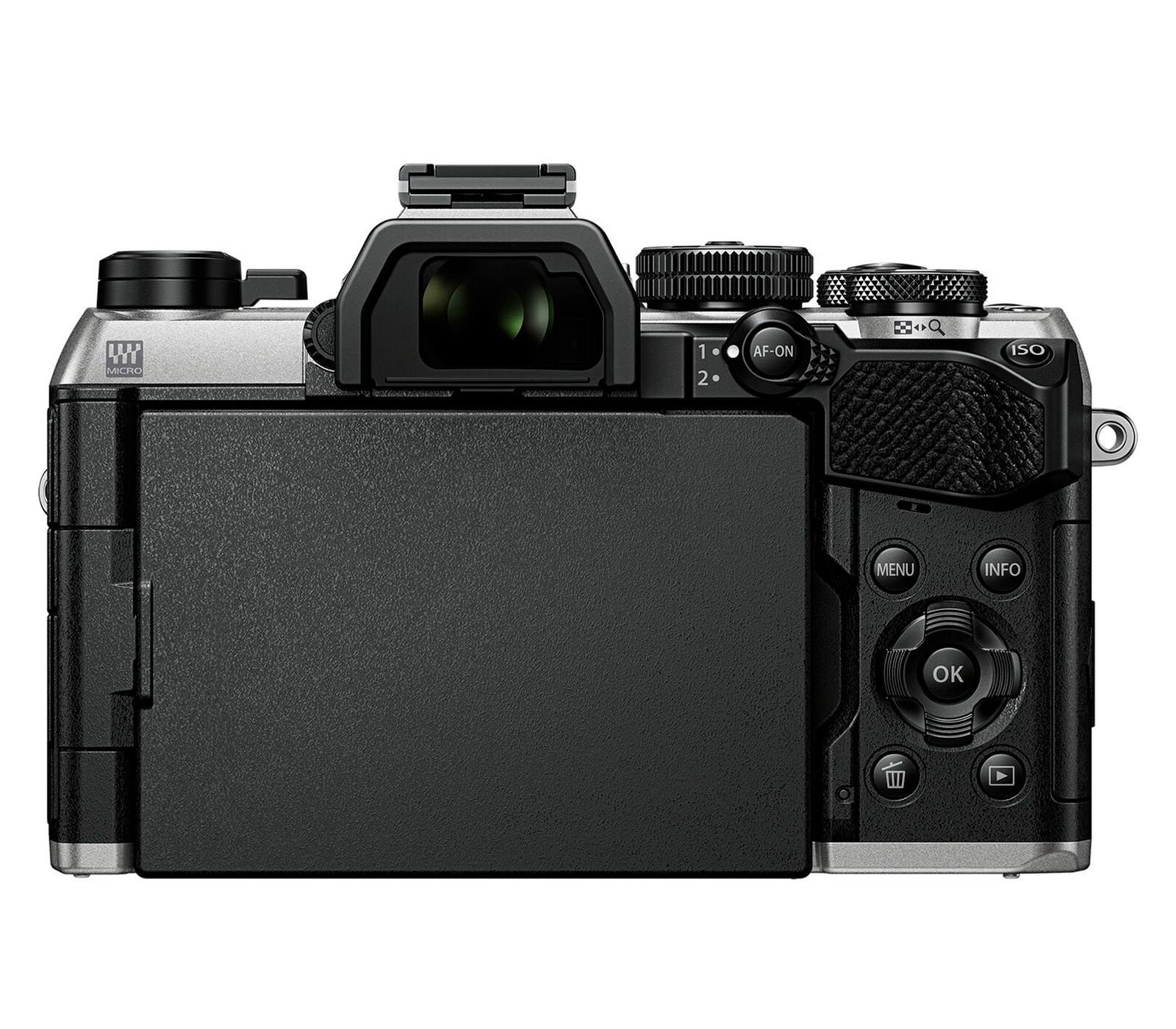 Беззеркальный фотоаппарат OM System OM-5 Mark II Body серебристый