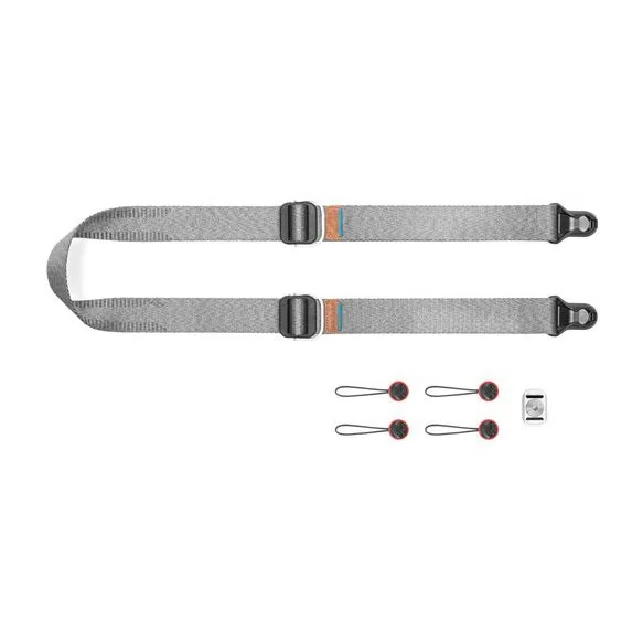 Ремень Peak Design Camera Strap Slide Lite, серый (Ash)