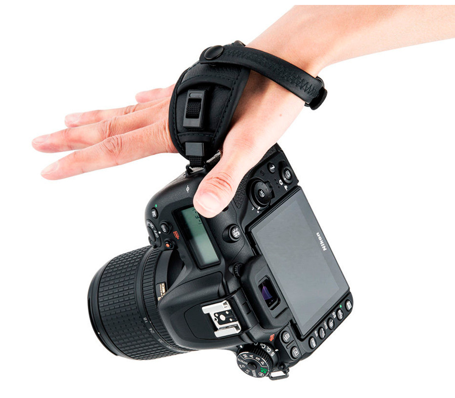 Ремень JJC HS-PRO1P Black, кистевой с U-площадкой, черный