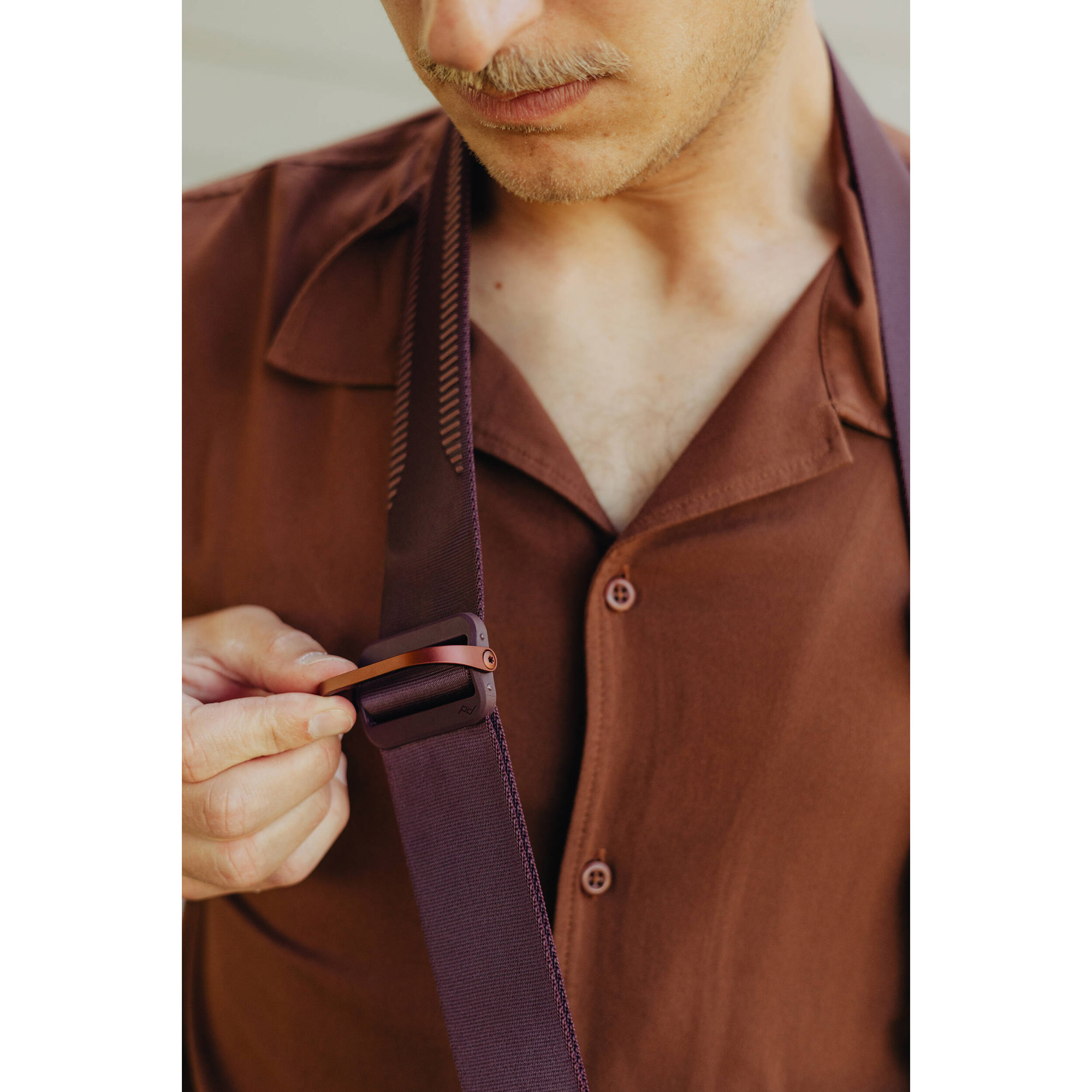 Ремень Peak Design Camera Strap Slide Eclipse, бордо