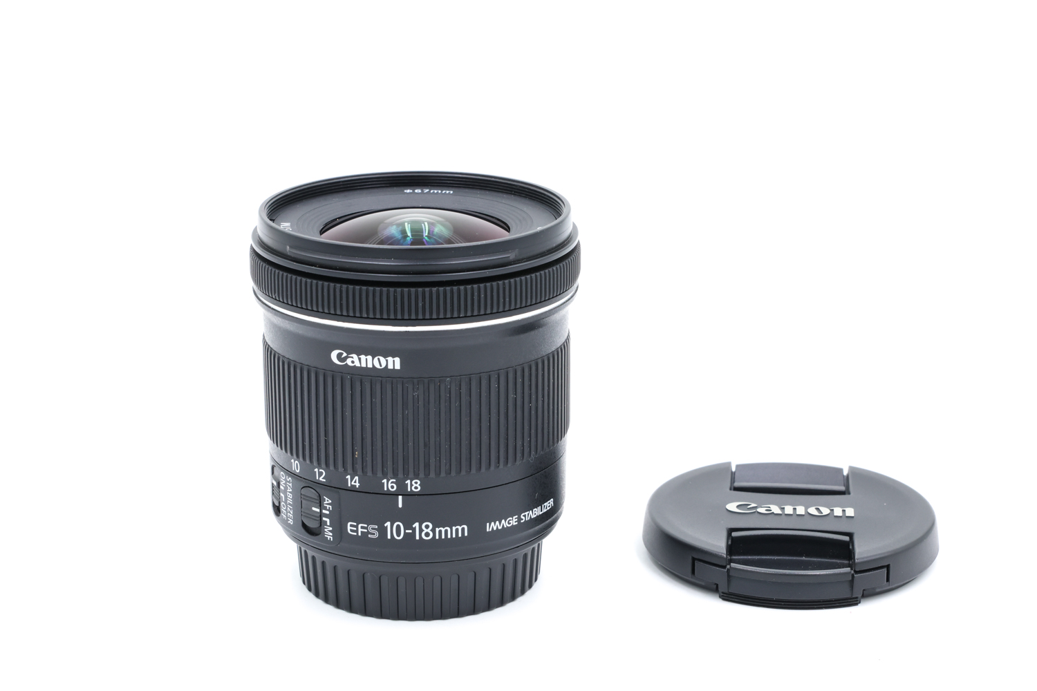 Объектив Canon EF-S 10-18mm f/4.5-5.6 IS STM (состояние 5) (б/у)