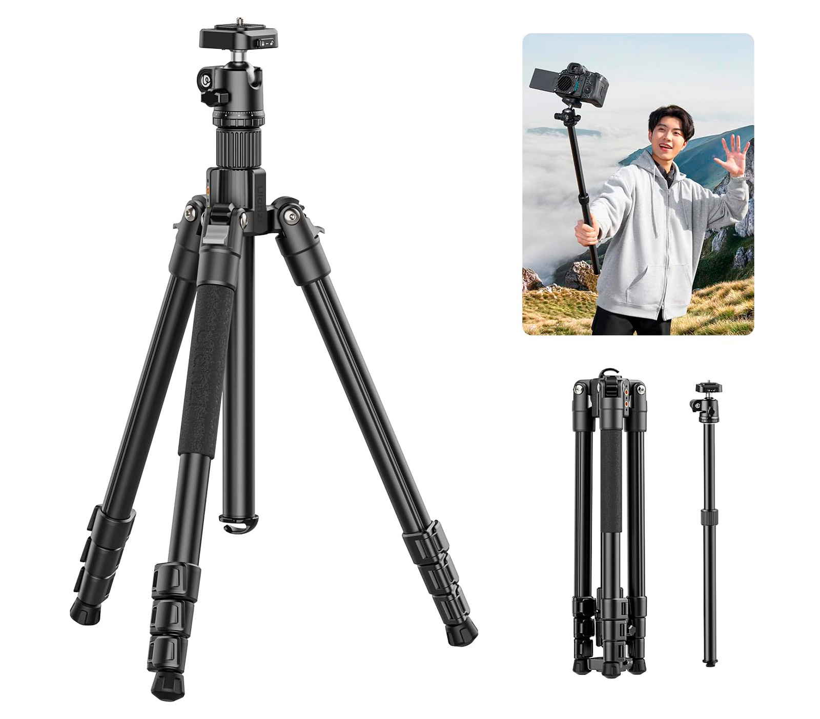 Штатив Ulanzi TT53 Traveler-Uka (T093GBB1)