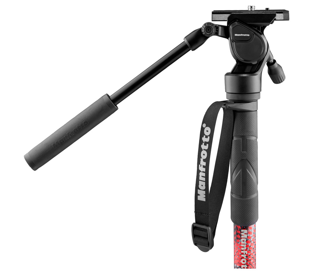 Монопод Manfrotto Element MII Video Kit, алюминиевый, с головой
