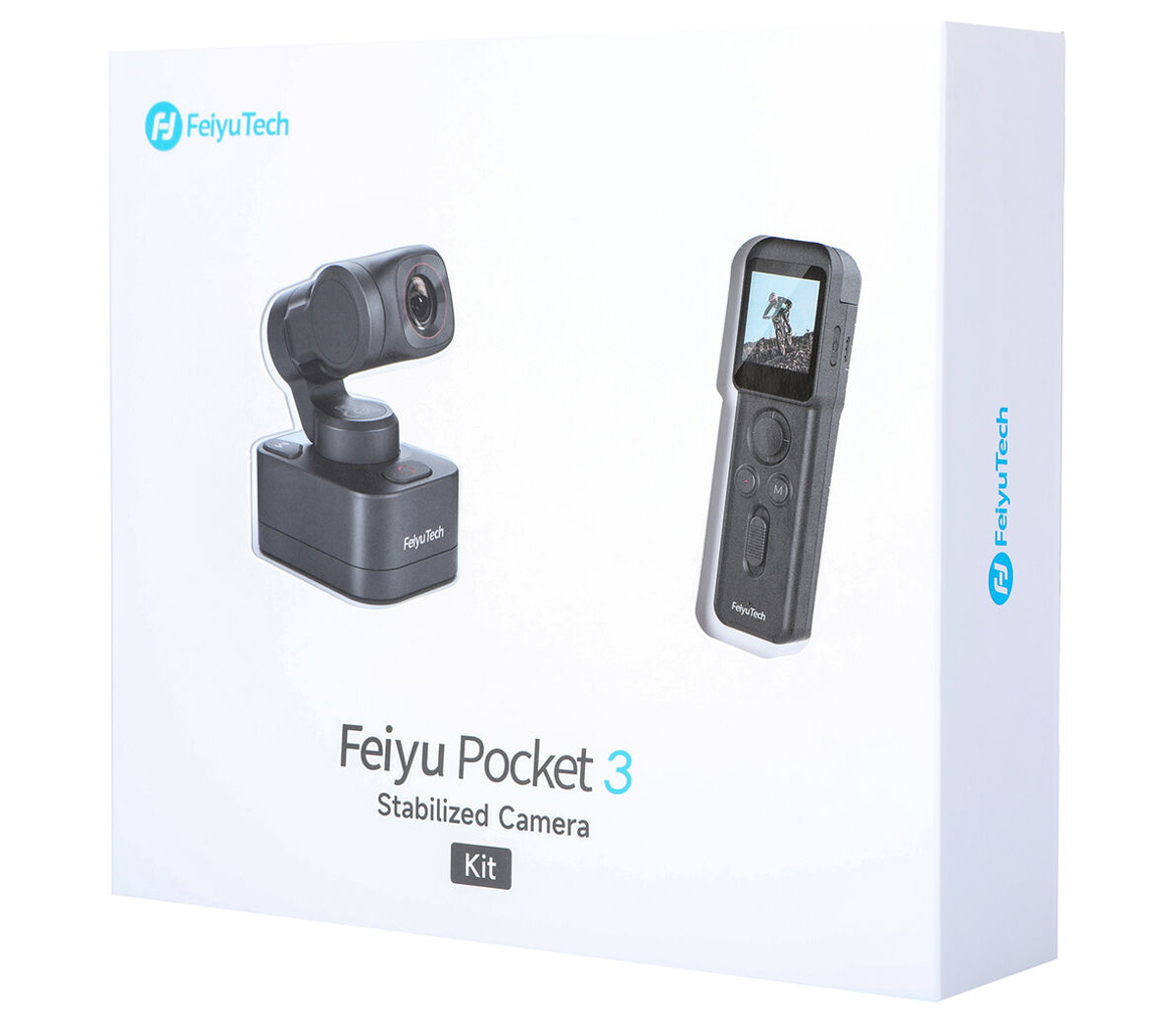 Камера FeiyuTech Pocket 3 Kit, с 3-осевой стабилизацией