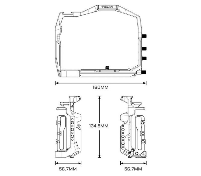 Клетка Tilta Camera Cage Pro Kit для Nikon Z8, черная