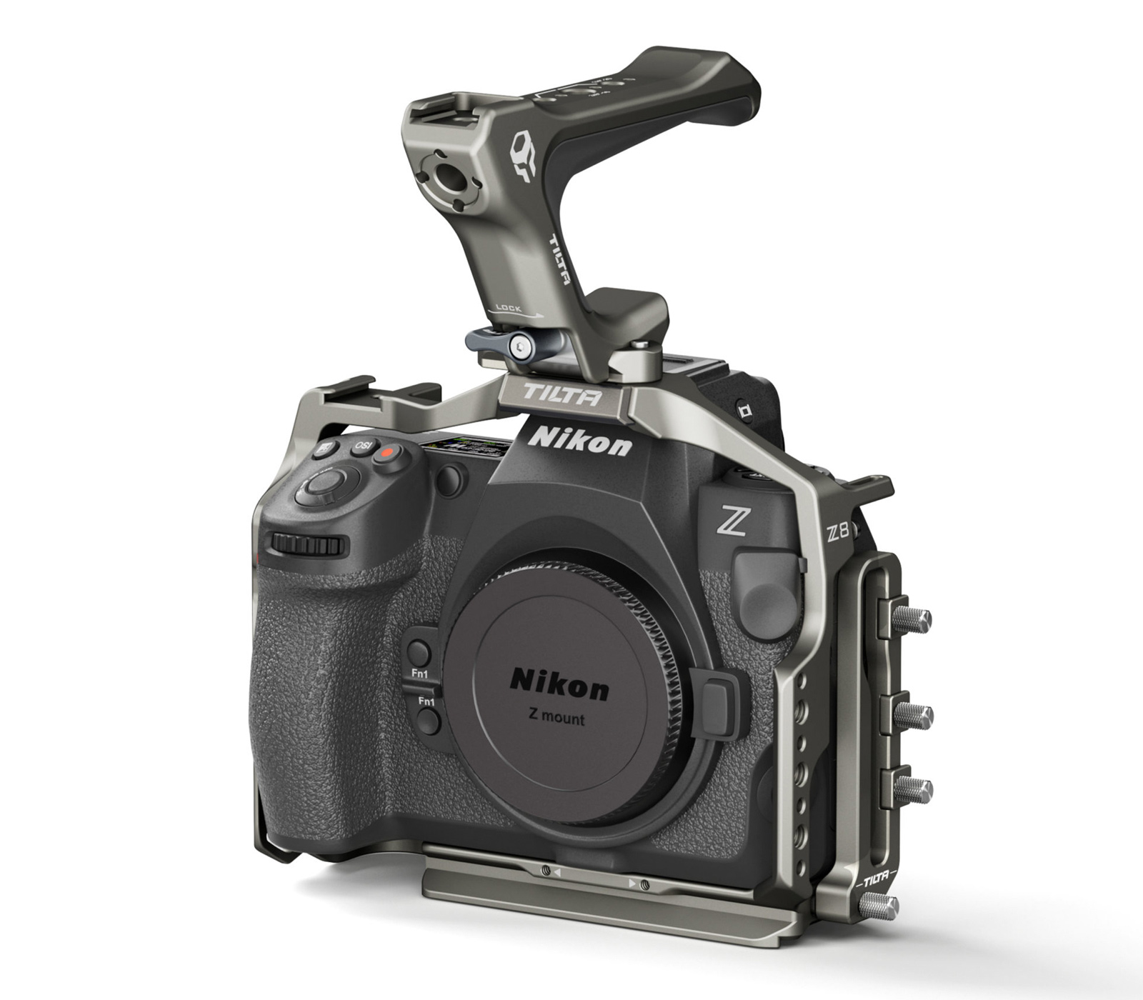 Клетка Tilta Camera Cage Lightweight Kit для Nikon Z8, титаново-серая