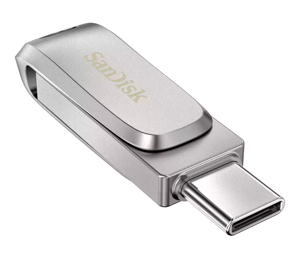 Накопитель SanDisk USB 3.1 Type-C Flash 256GB Ultra Dual Drive Luxe