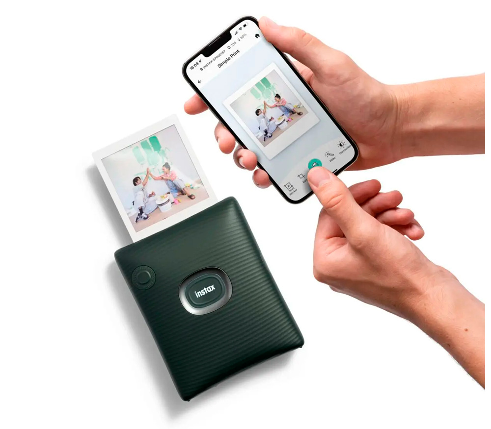 Фотопринтер Fujifilm Instax Square Link Midnight Green