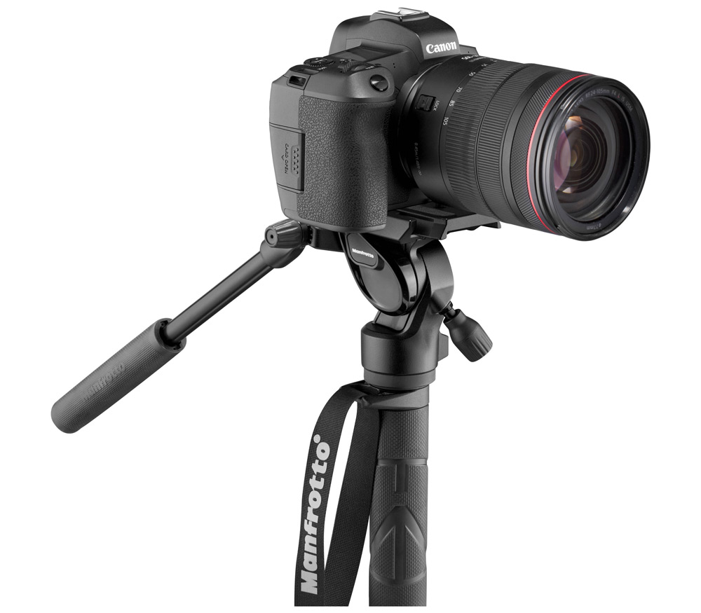 Монопод Manfrotto Element MII Video Kit, алюминиевый, с головой