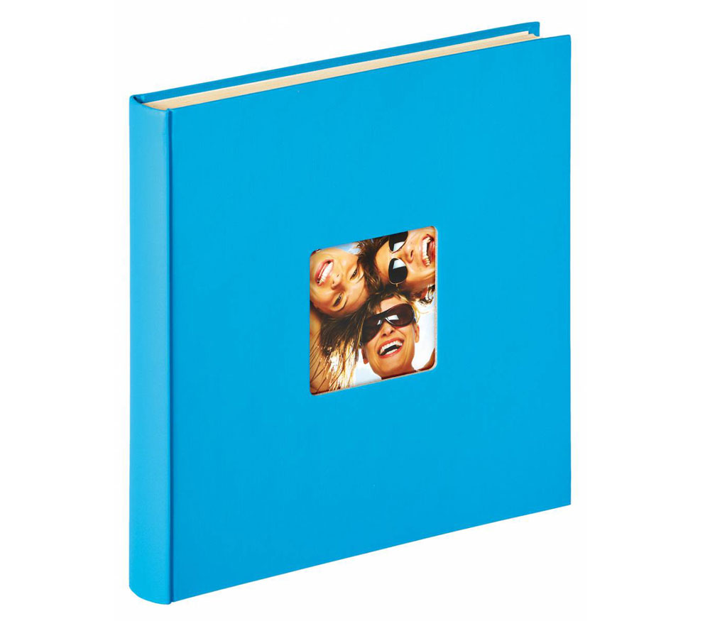 Фотоальбом Walther 33 x 34 см 50 cтраниц, Fun, голубой