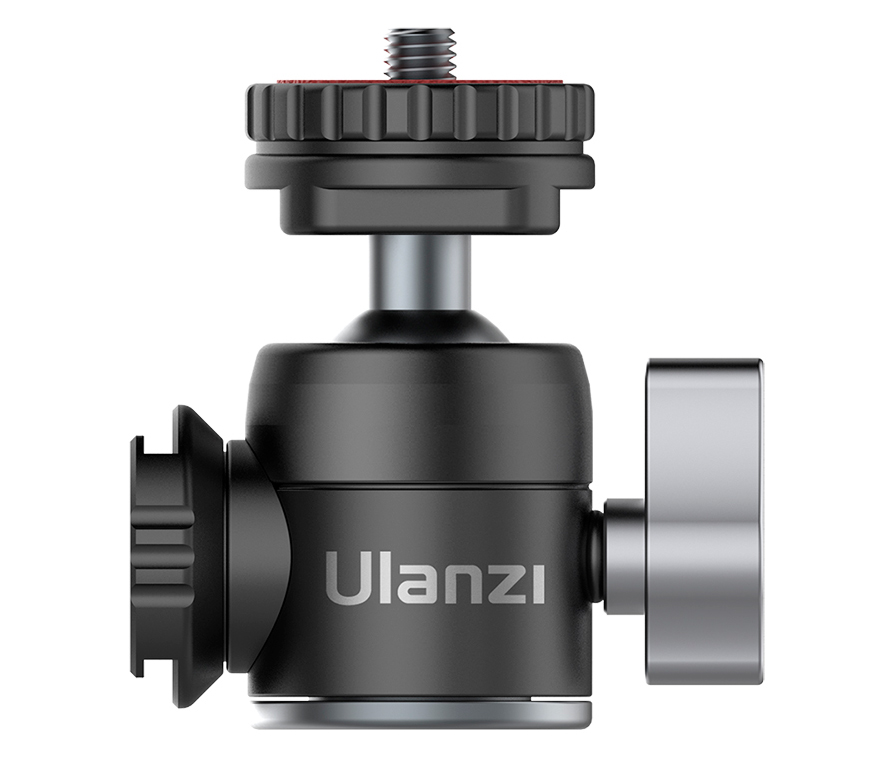 Штативная голова Ulanzi U-60 Dual Cold Shoe, до 2 кг (2046)