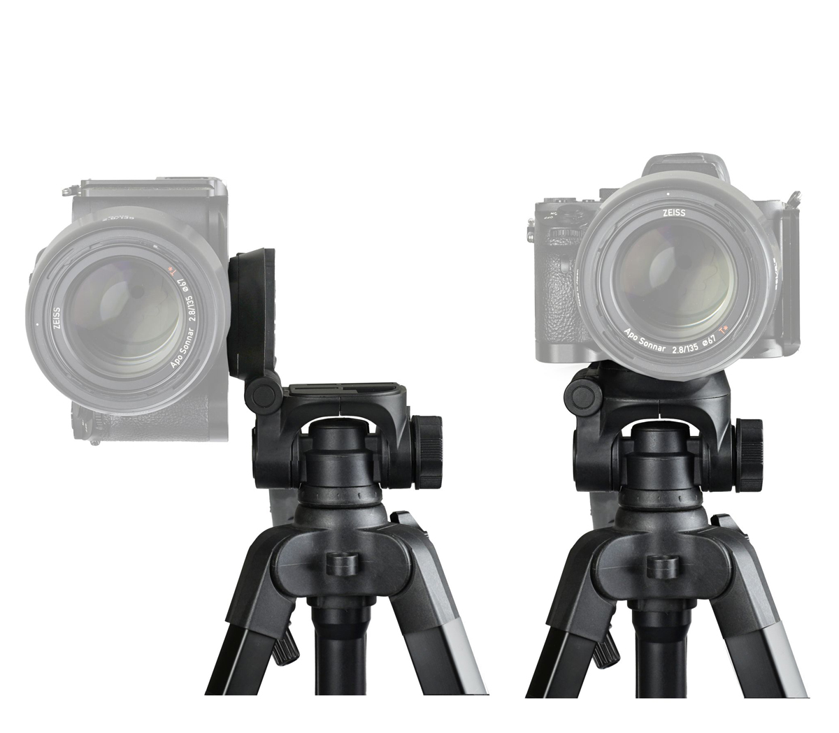 Штатив Benro T890+MH2N c головой и держателем для смартфона
