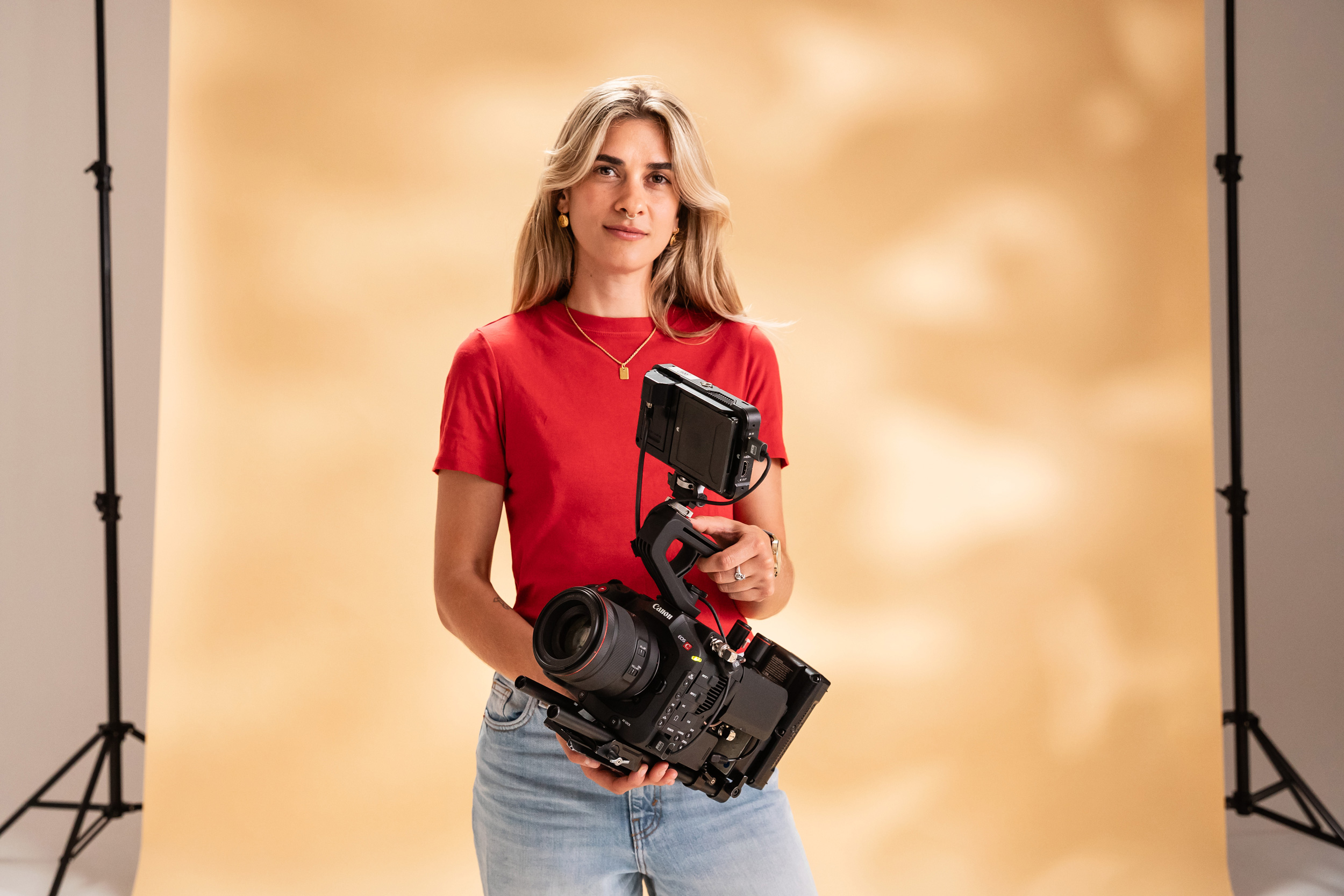 Видеокамера со сменной оптикой Canon EOS C80