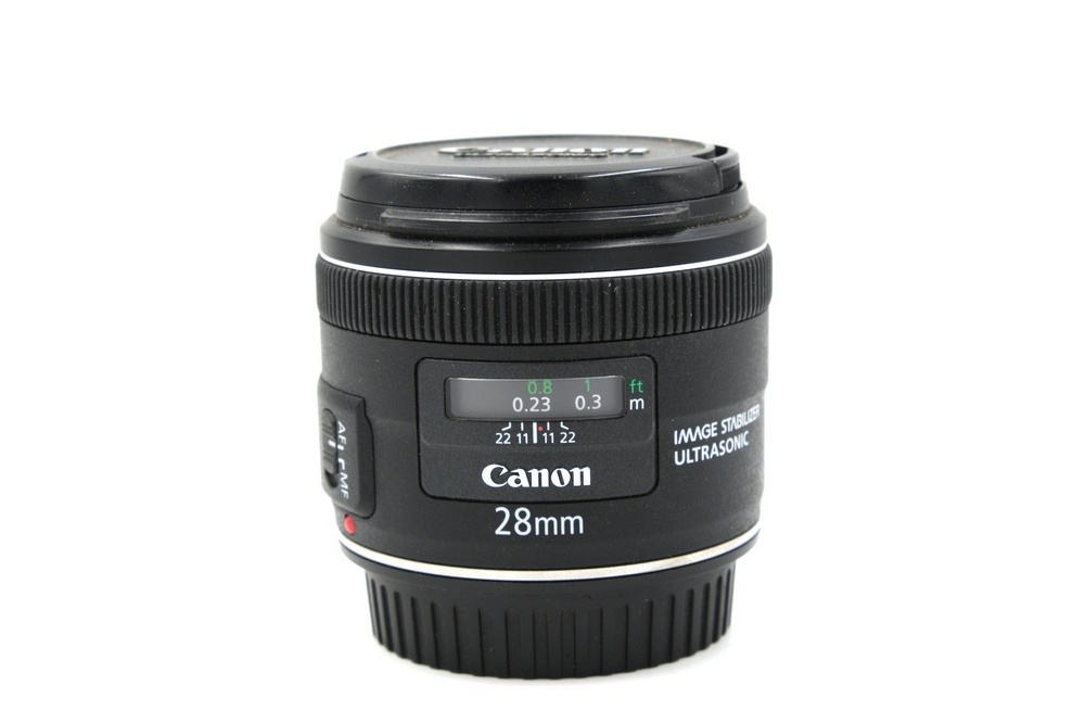 Объектив Canon EF 28mm f/2.8 IS USM (состояние 4) (б/у)