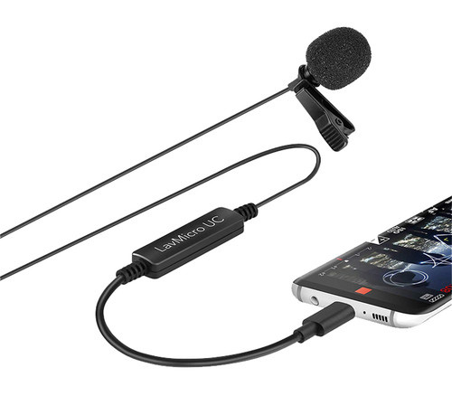 Микрофон Saramonic LavMicro UC, петличный, USB-C (уцененный)