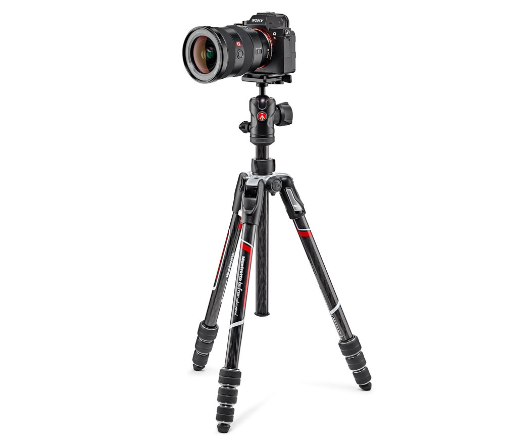 Штатив Manfrotto Befree Advanced Travel Twist, карбоновый, с шаровой головкой (MKBFRTC4-BH)