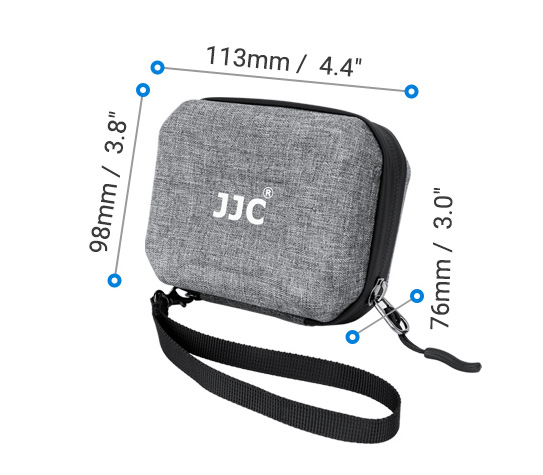 Чехол для светофильтров JJC FP-S10, 10 фильтров до 67 мм, серый