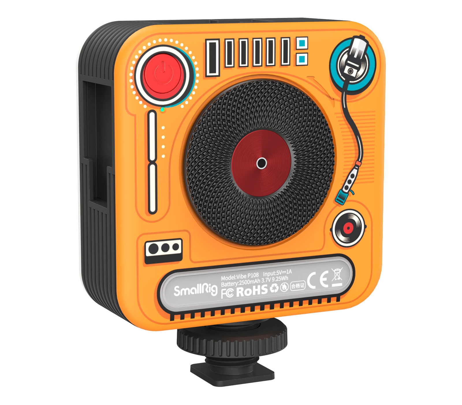 Осветитель SmallRig 4276 Vibe P108 Phonograph Limited Edition, RGB, 5 Вт