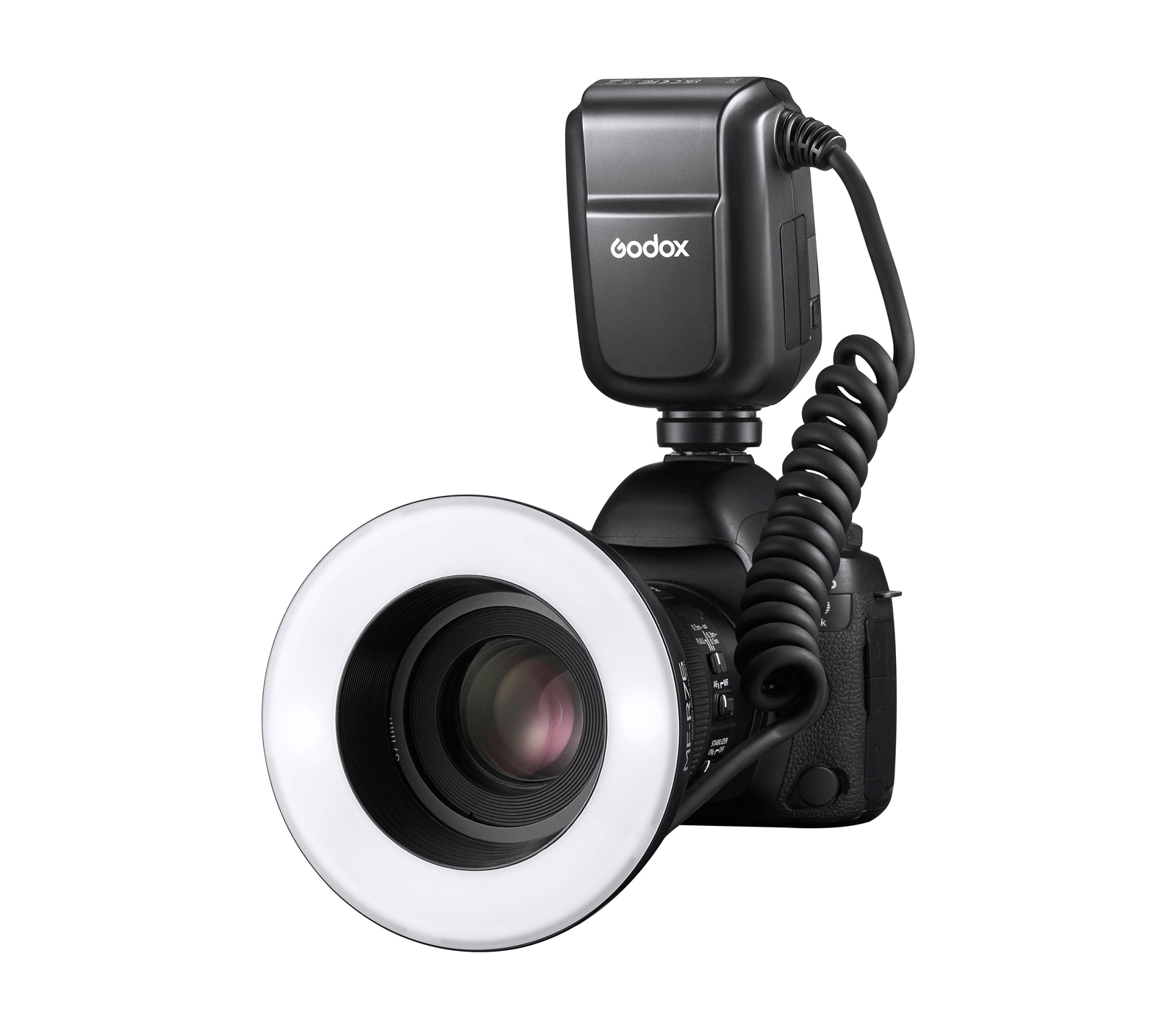 Кольцевая вспышка Godox MF-R76C TTL для Canon