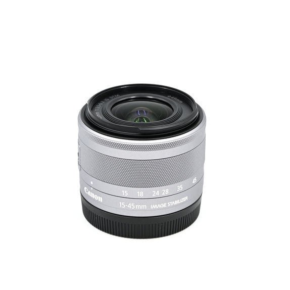 Объектив Canon EF-M 15-45mm f/3.5-6.3 IS STM Silver (состояние 5) (б/у)