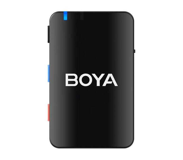 Беспроводная система Boya BOYAMIC 2.4 ГГц, TX+TX+RX, 3.5мм TRS, USB-C, Lightning, кейс