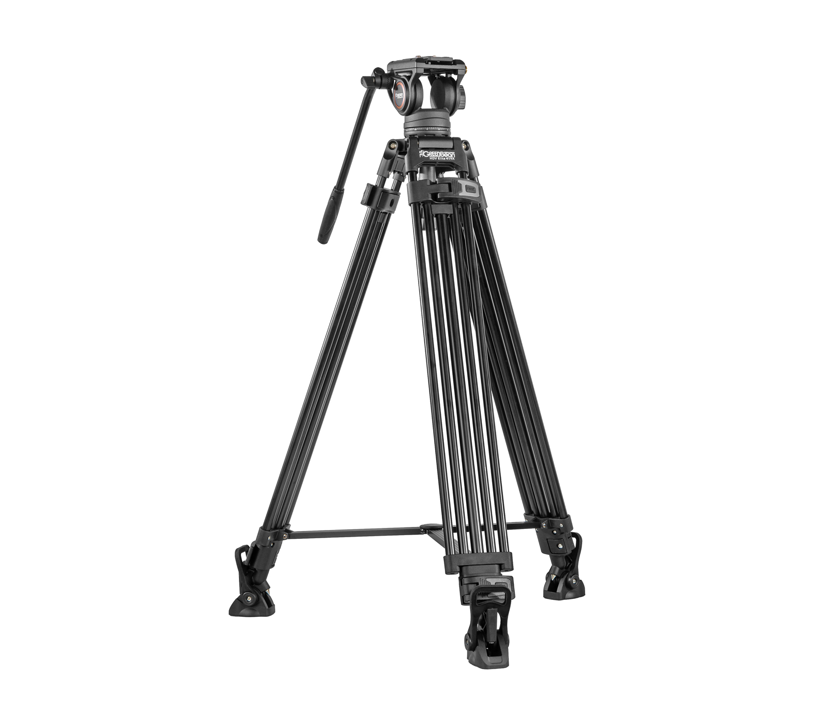 Штатив GreenBean HDV Elite 419X, с видеоголовкой, алюминий