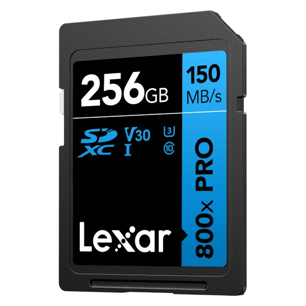 Карта памяти Lexar SDXC 256GB Professional 800x PRO UHS-I U3 V30 (150/45 MB/s)
