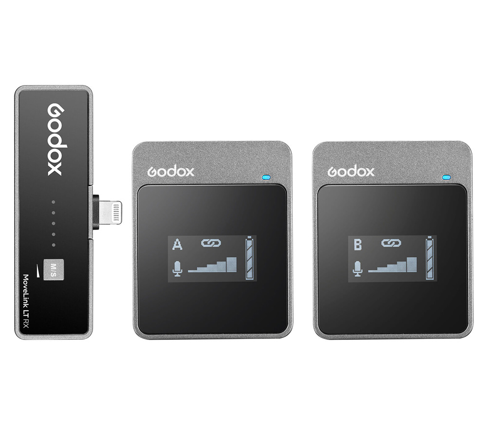 Беспроводная система Godox MoveLink LT2, 2.4 ГГц, Lightning