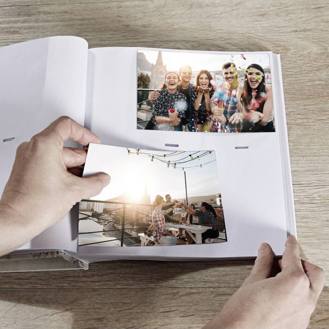 Фотоальбом Walther 10x15 см 200 фото Fun, голубой