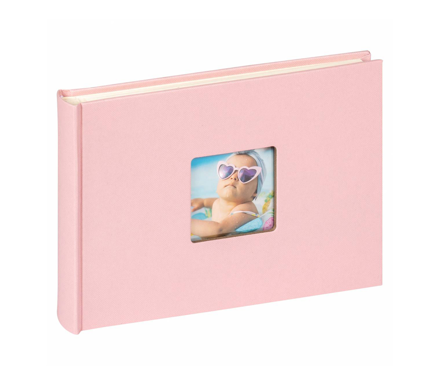 Фотоальбом Walther 22 x 16 см 40 страниц Fun, розовый