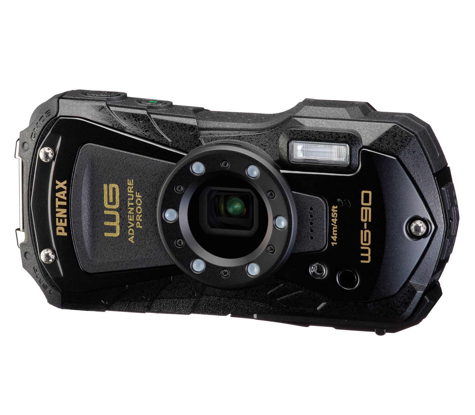 Компактный фотоаппарат Pentax WG-90, черный