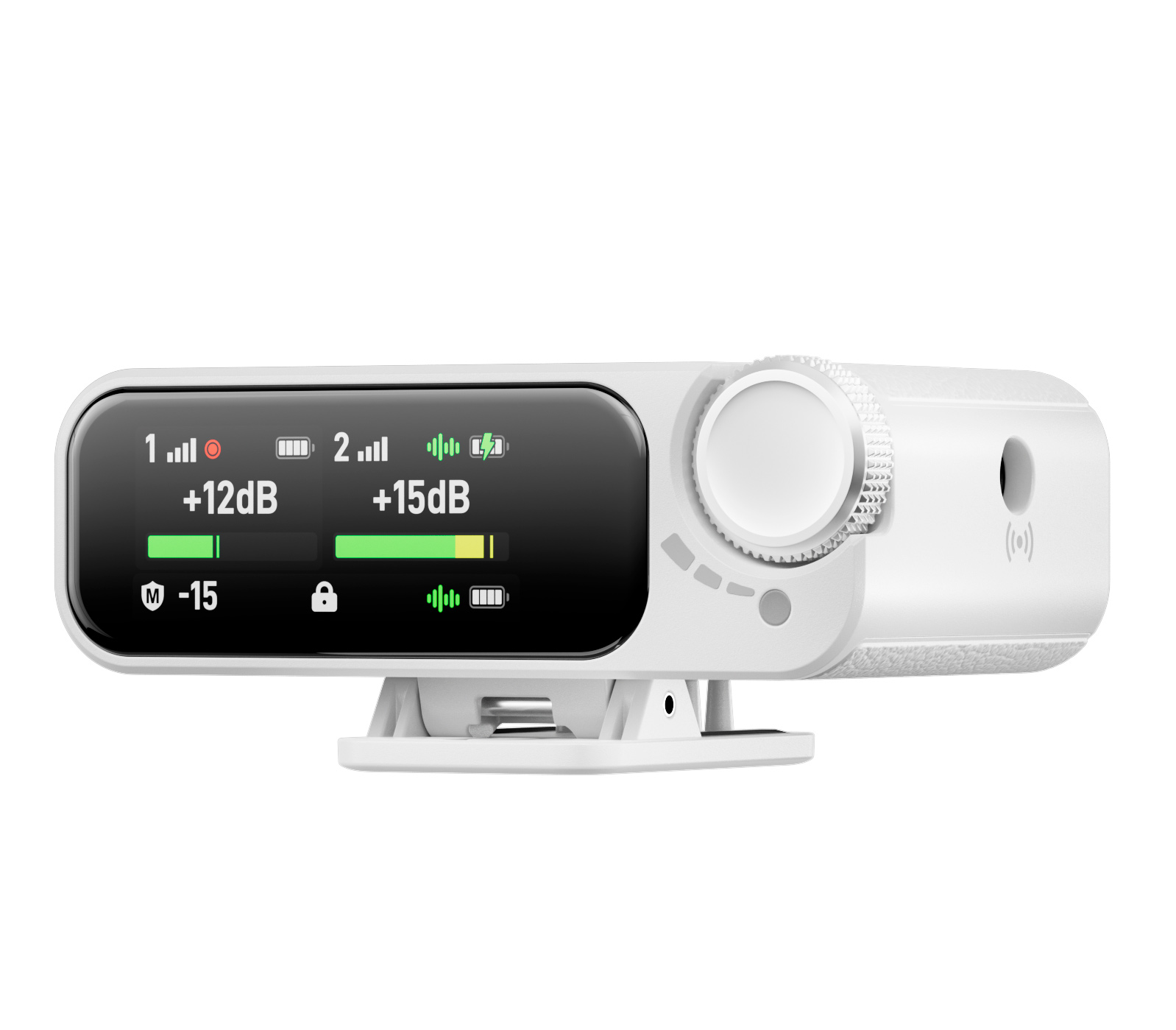 Беспроводная система Saramonic Ultra 02, 2TX + RX, 3.5мм / USB-C / Lightning, белая