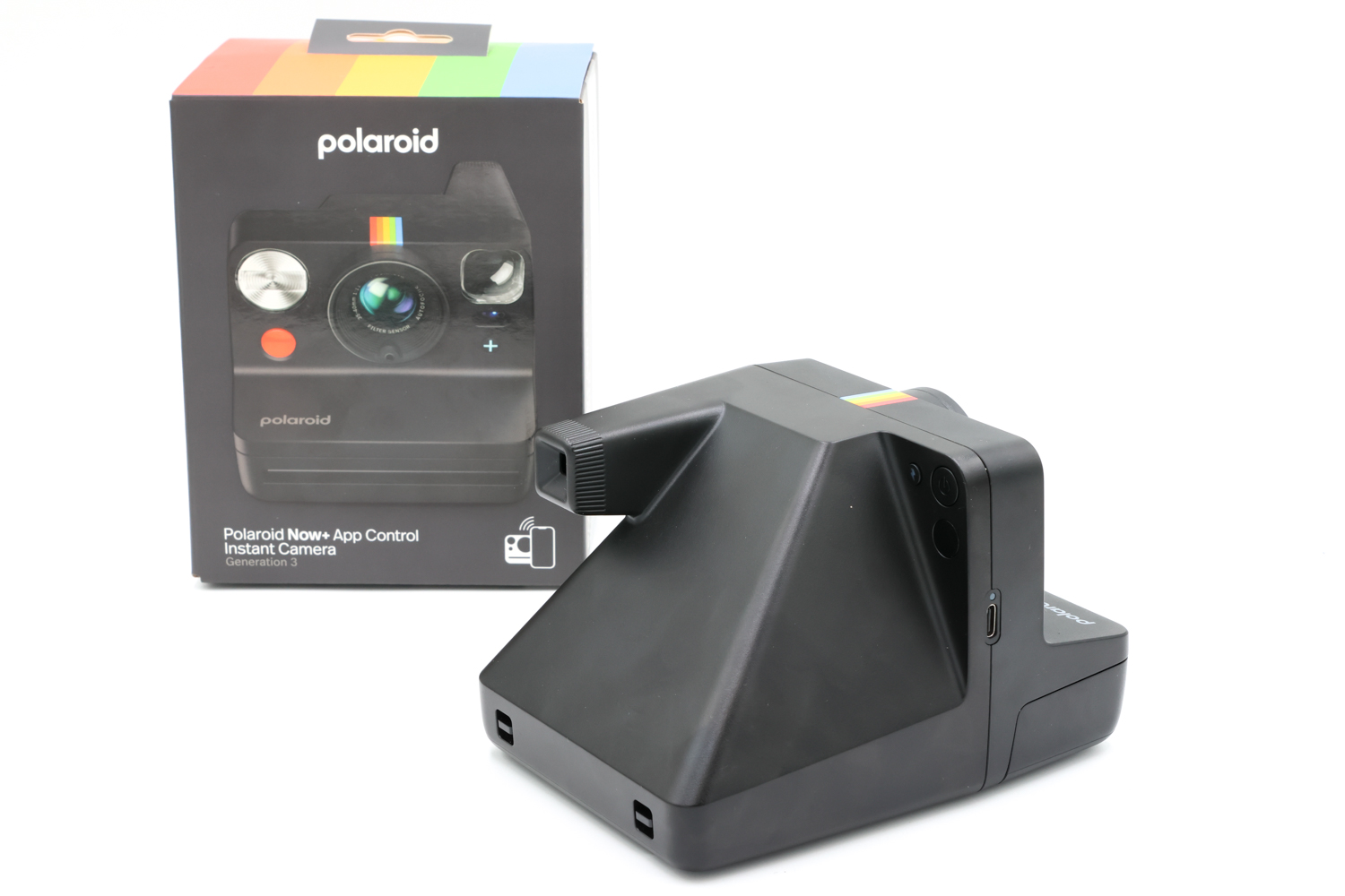 Фотоаппарат моментальной печати Polaroid Now+ Generation 3 Black (состояние 5) (б/у)