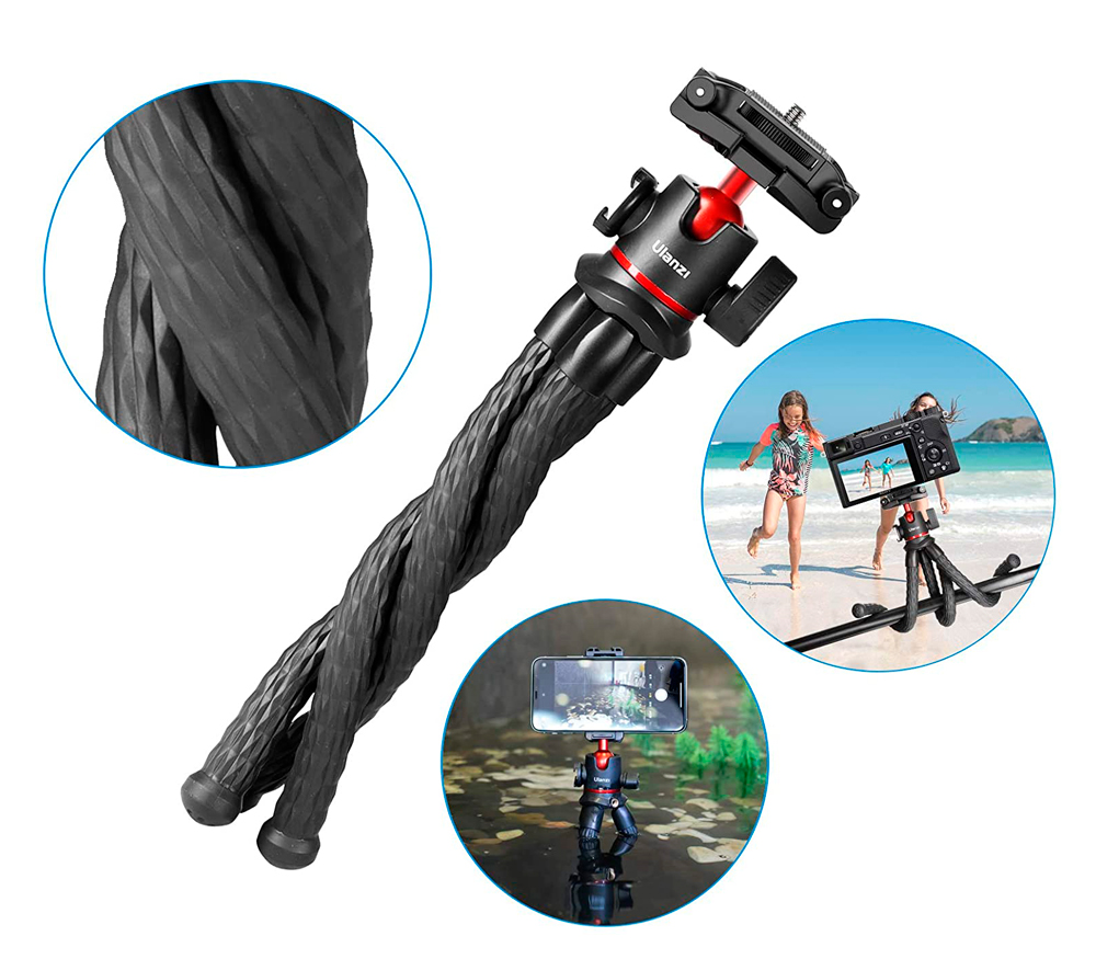 Штатив Ulanzi MT-33, multifunctional octopus tripod, с шаровой головой