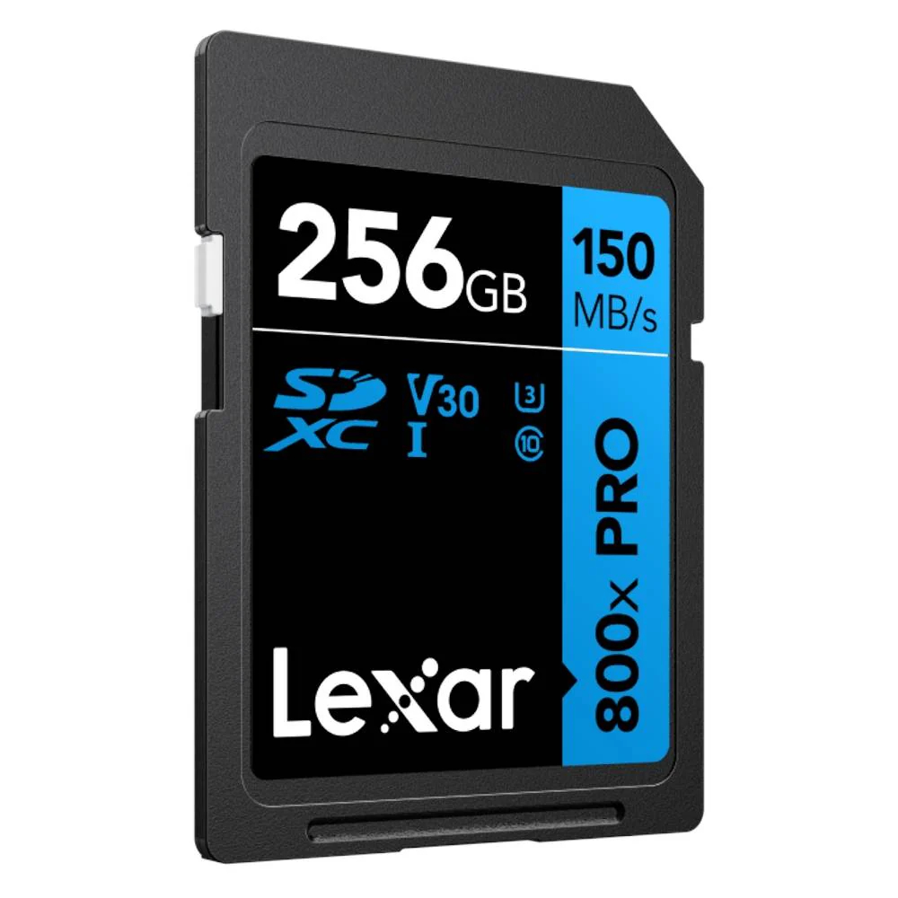 Карта памяти Lexar SDXC 256GB Professional 800x PRO UHS-I U3 V30 (150/45 MB/s)