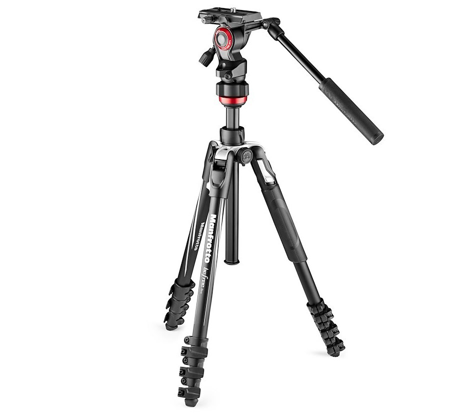 Штатив Manfrotto Befree Live с 2D видеоголовкой, клипсовый замок (MVKBFRL-LIVE)