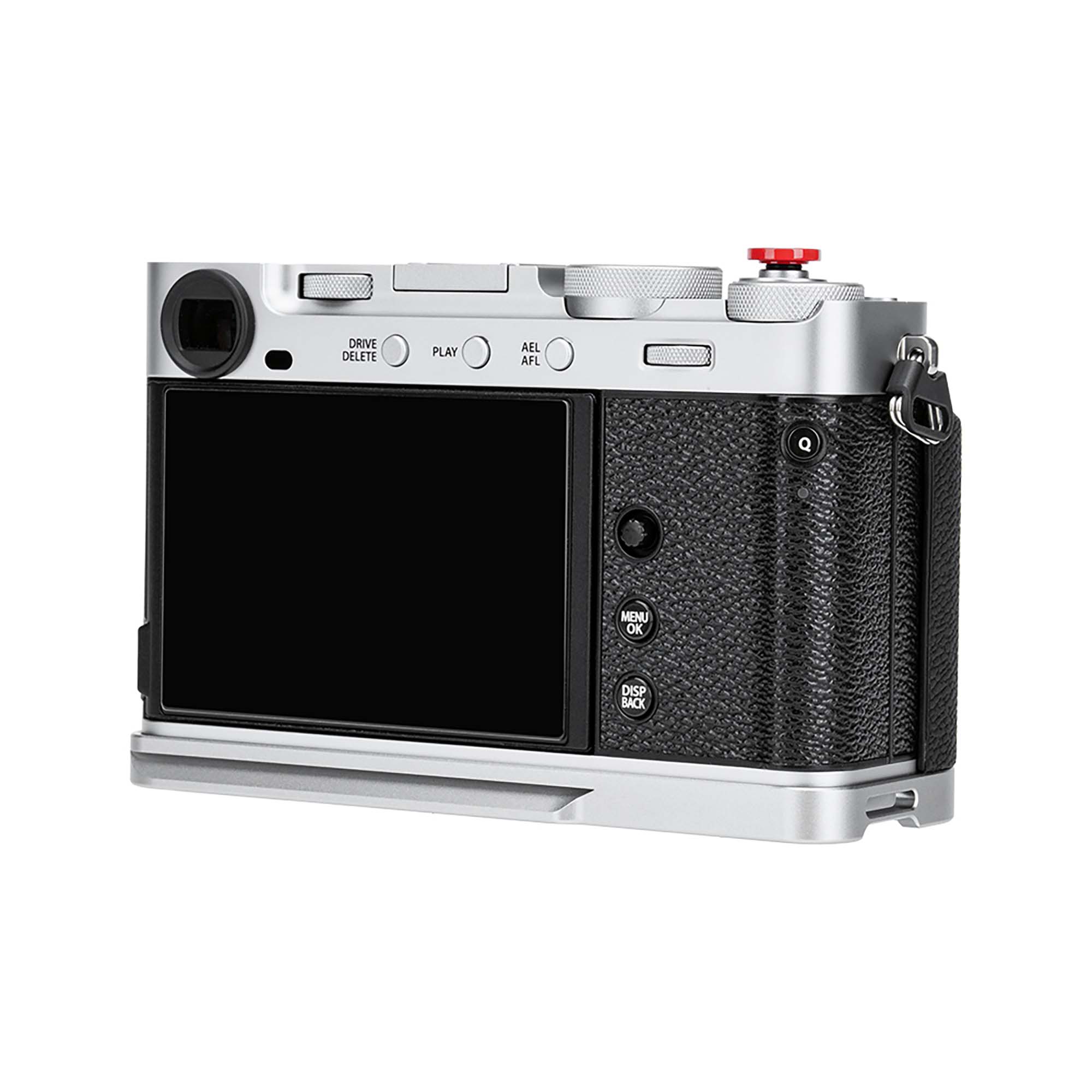 Дополнительный хват JJC HG-XE5 SILVER для Fujifilm X-E5, серебро