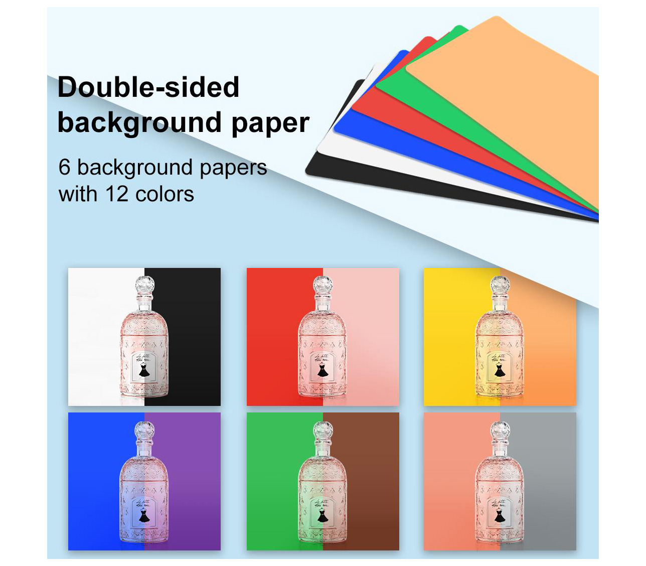 Фотобокс Puluz 50 см, с кольцевой подсветкой 30Вт и 6 фонами (уцененный)