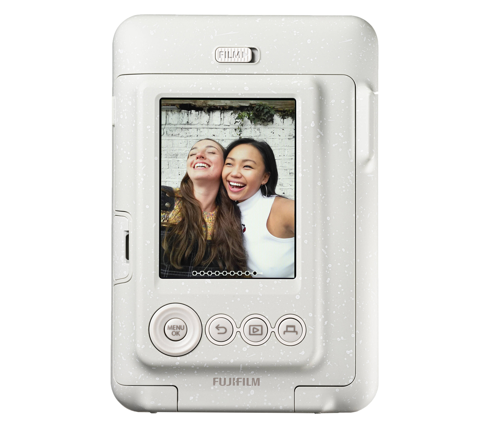 Фотоаппарат моментальной печати Fujifilm Instax MINI LiPlay Misty White (уцененный)