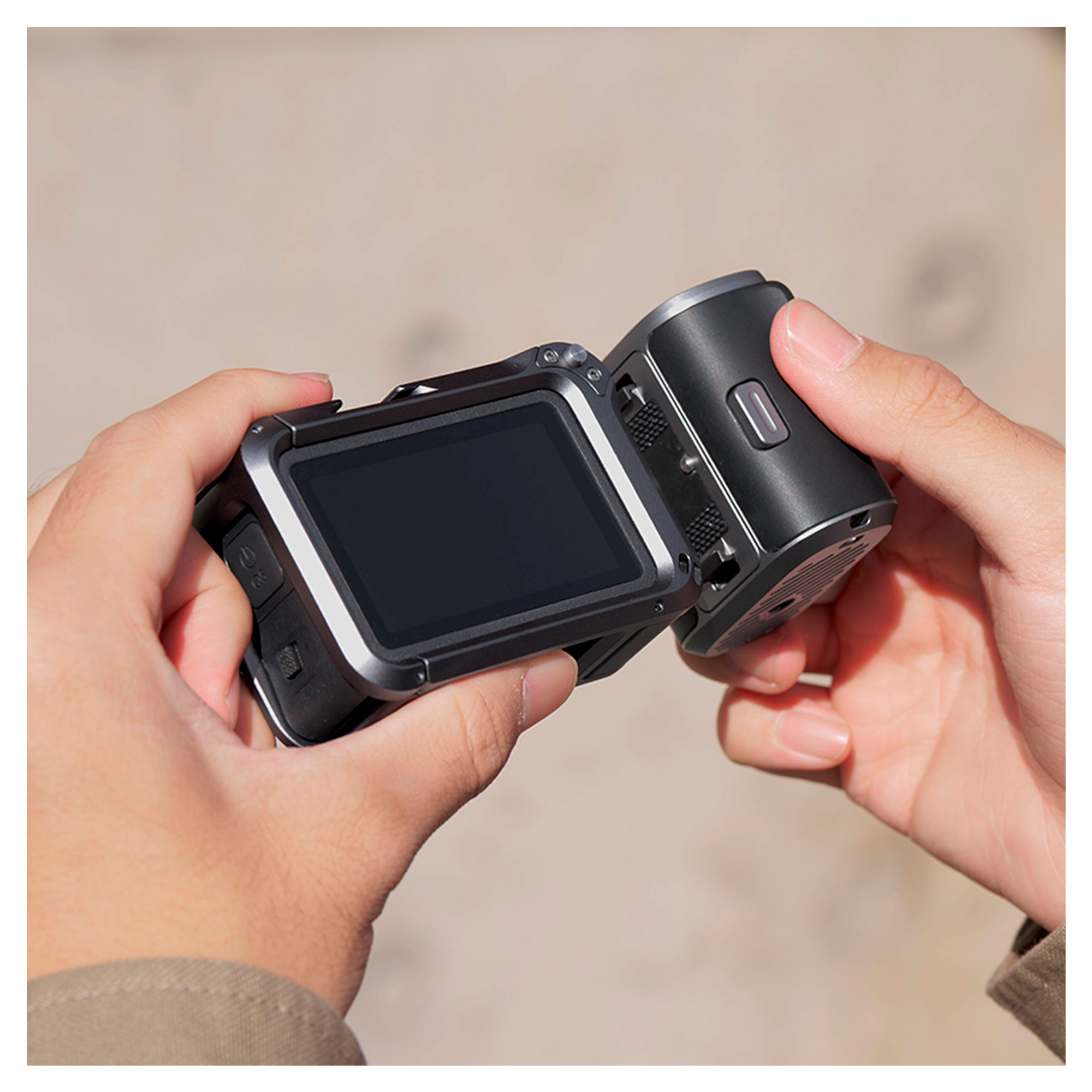 Клетка PGYTECH Osmo Action 6  StreetPro Grip Kit