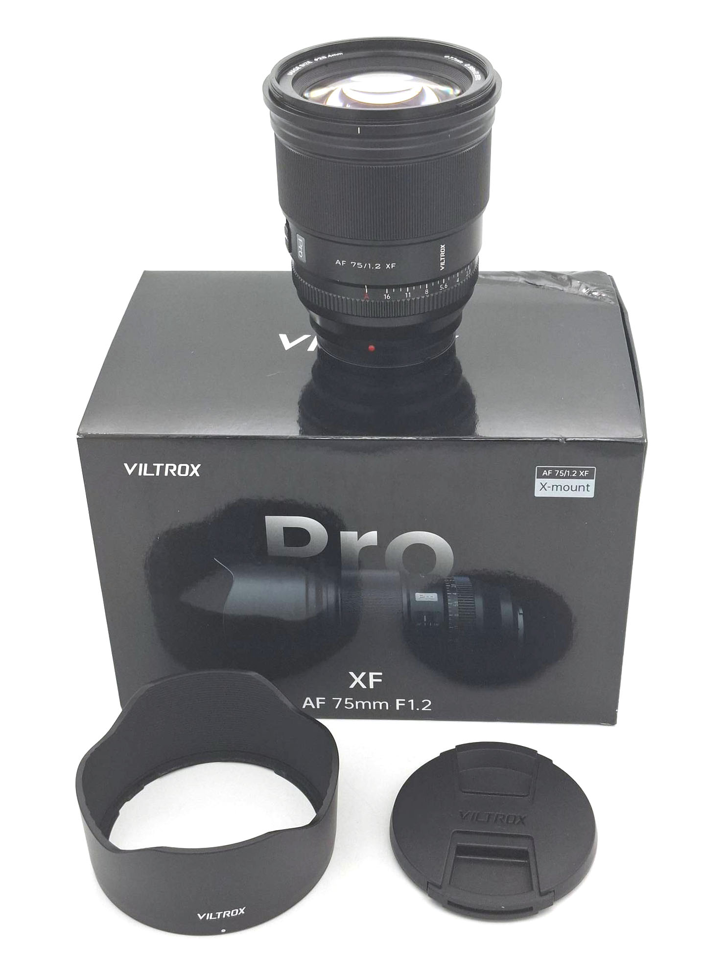 Объектив Viltrox AF 75mm f/1.2 Fuji X-mount (состояние 5-) (б/у)