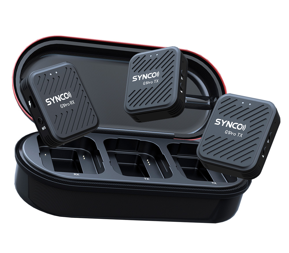 Беспроводная система Synco G1 A2 Pro, TX+TX+RX, 2.4 ГГц, 3.5 TRS / TRRS, USB, USB-C