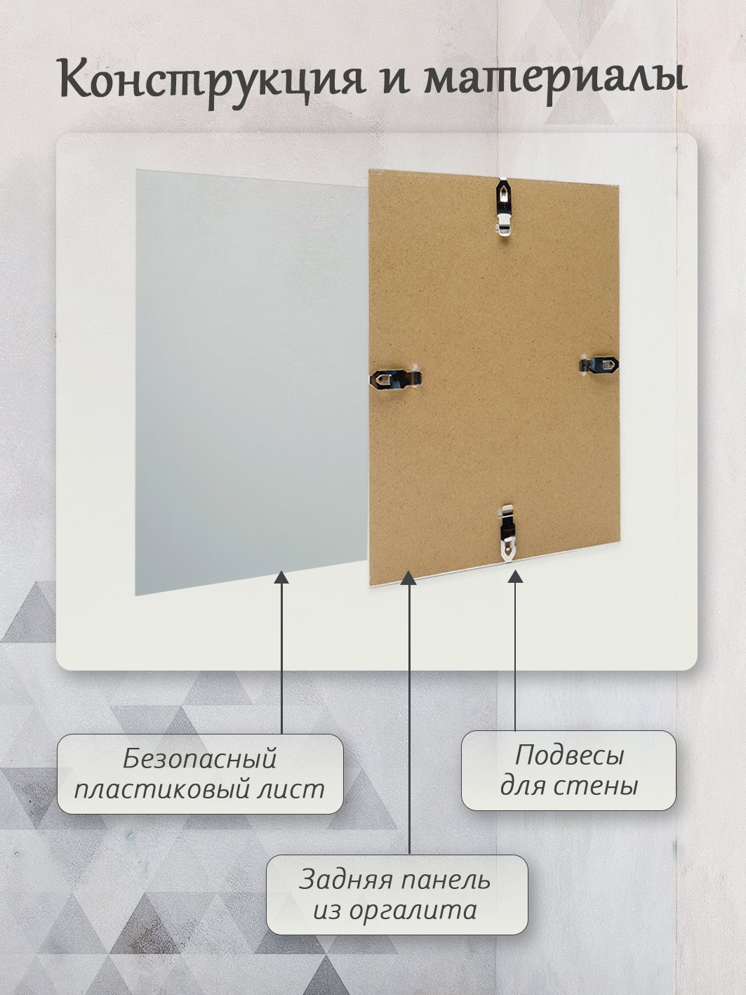 Фоторамка Fotografia А4 21x29.7 см, без багета (FFCP-1106)