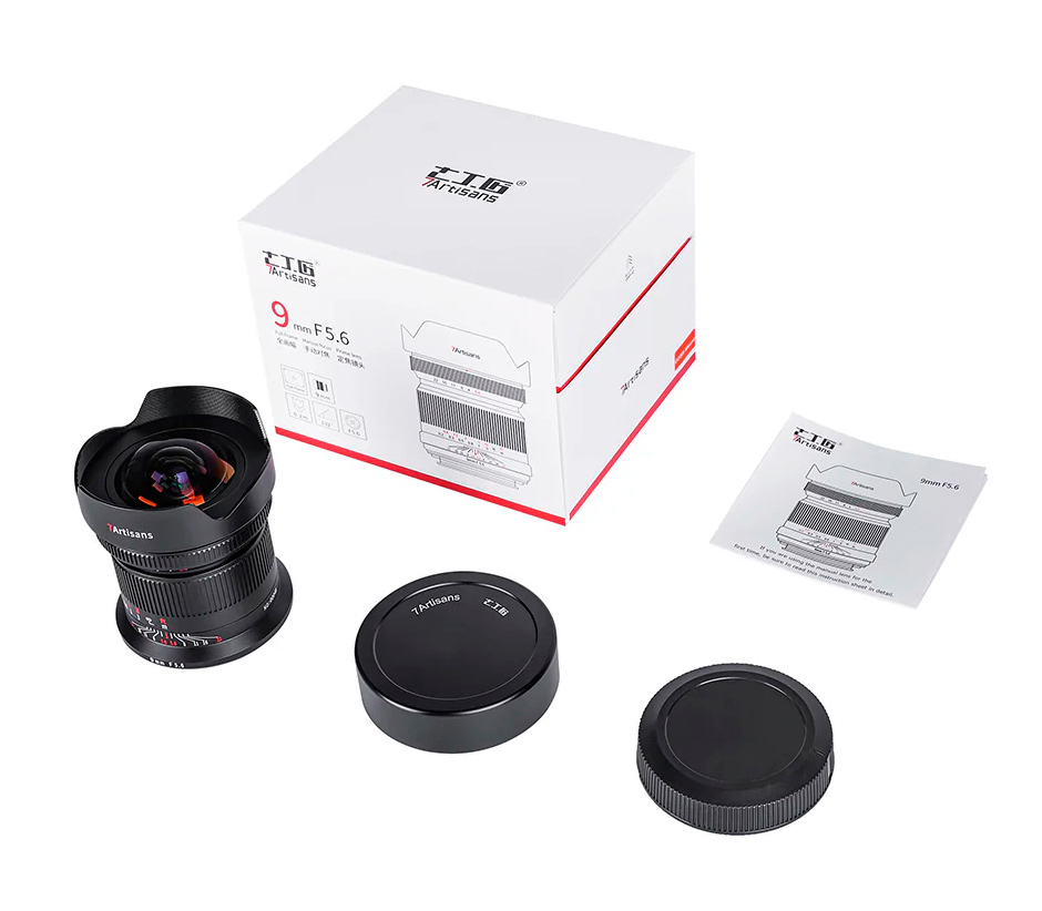 Объектив 7Artisans 9mm f/5.6 Mark II Sony FE