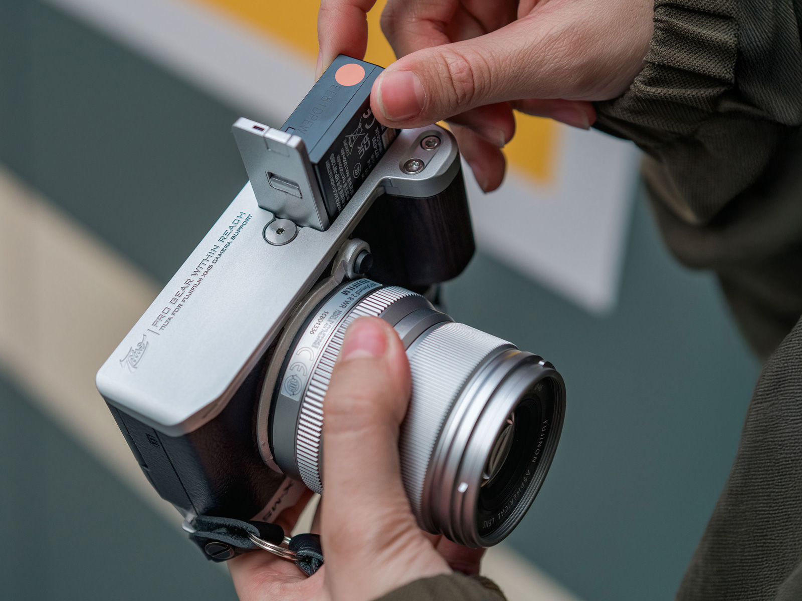 Комплект Tilta Vintage Camera Cage для Fujifilm X-M5, Base Kit, серебристый