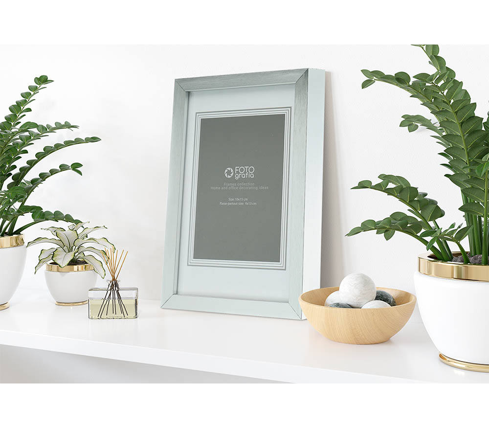 Фоторамка Fotografia 10x15 см, серебряная FFM-5011