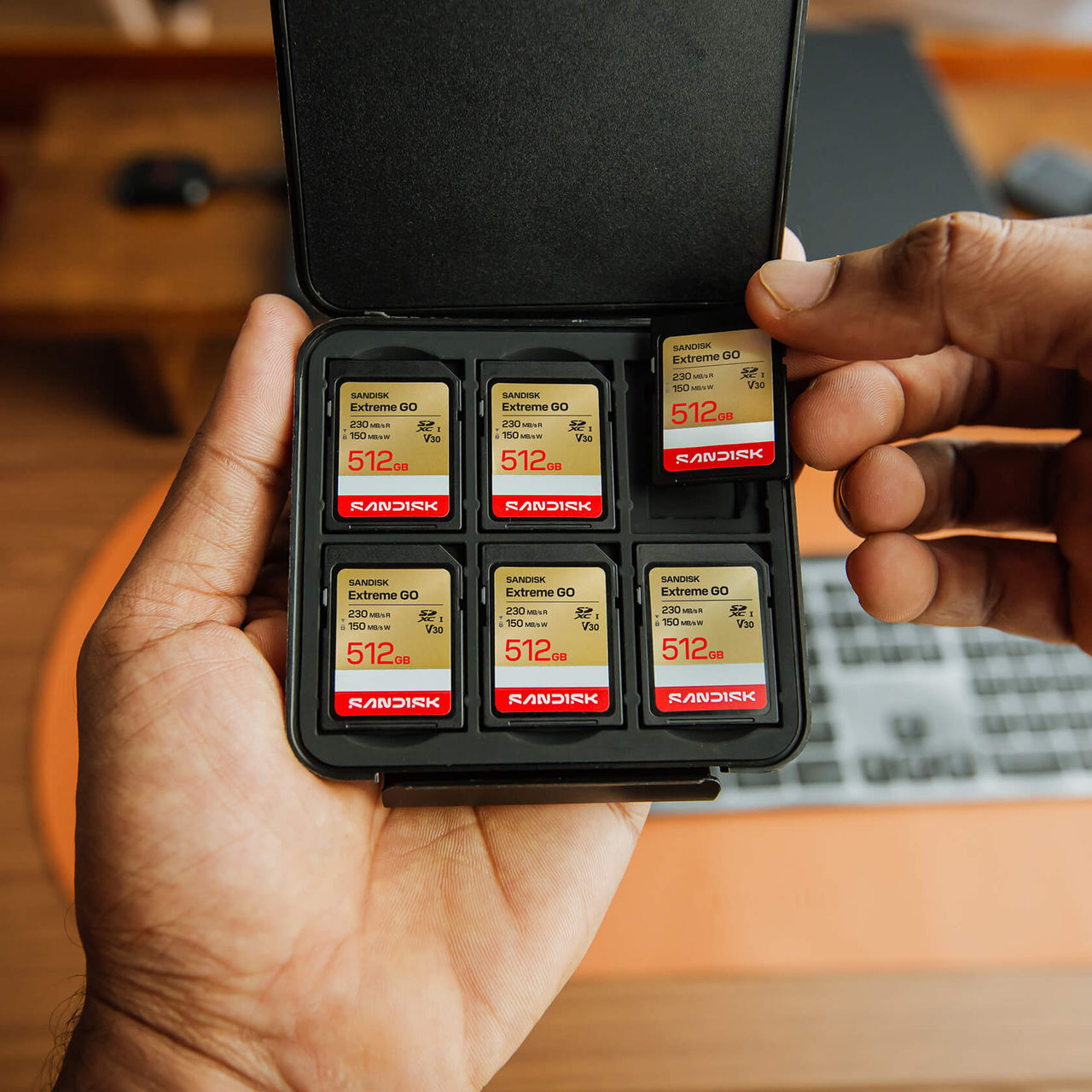 Карта памяти SanDisk SDXC 64GB Extreme GO UHS-I V30 170/80 МБ/с