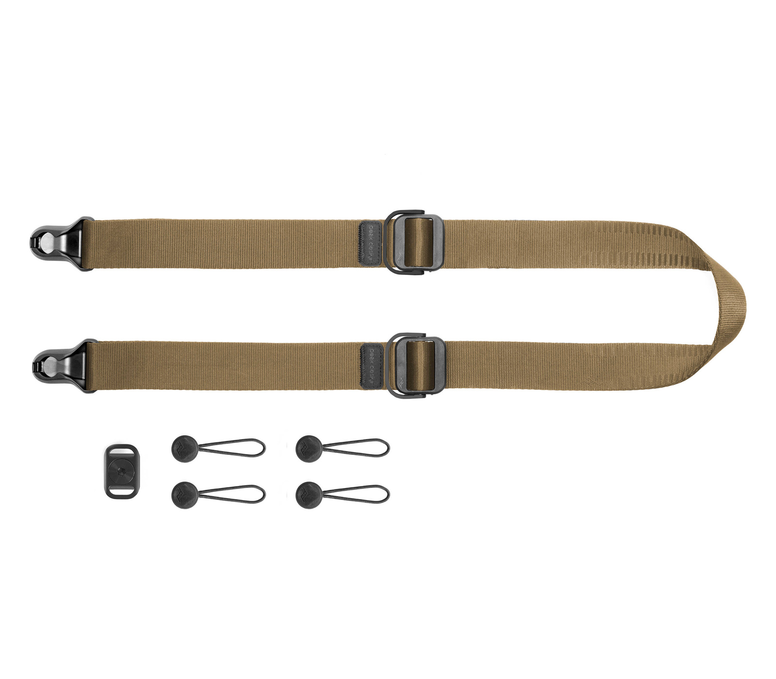 Ремень Peak Design Camera Strap Slide Lite, коричневый (Coyote)